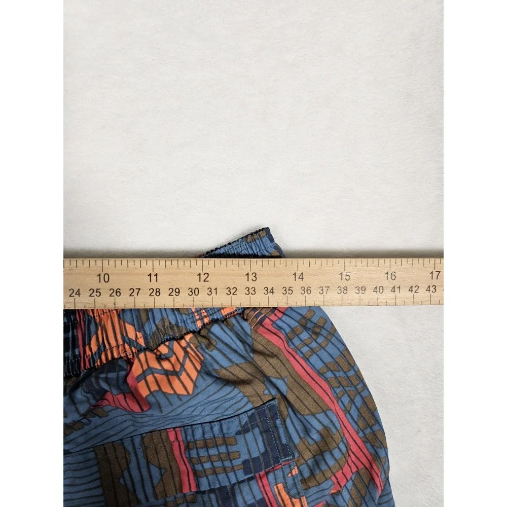 SAXX‎ Cannonball 2N1 Swim Shorts Mens Medium Aztec Print Print Ball Park Pouch